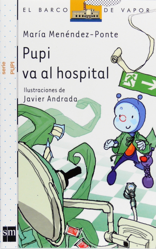 Pupi va al hospital | Libros